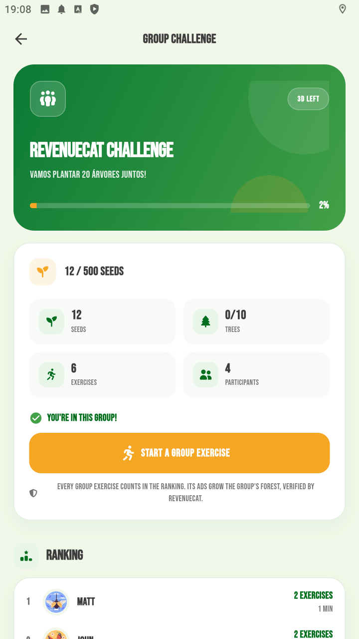 Run4Tree — Group challenge